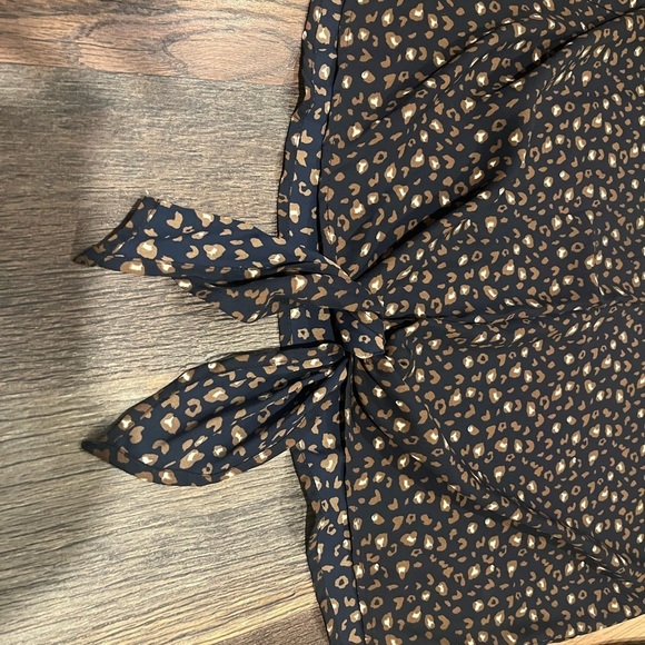 West Kei Casita Tie Front Blouse - Picture 3 of 5